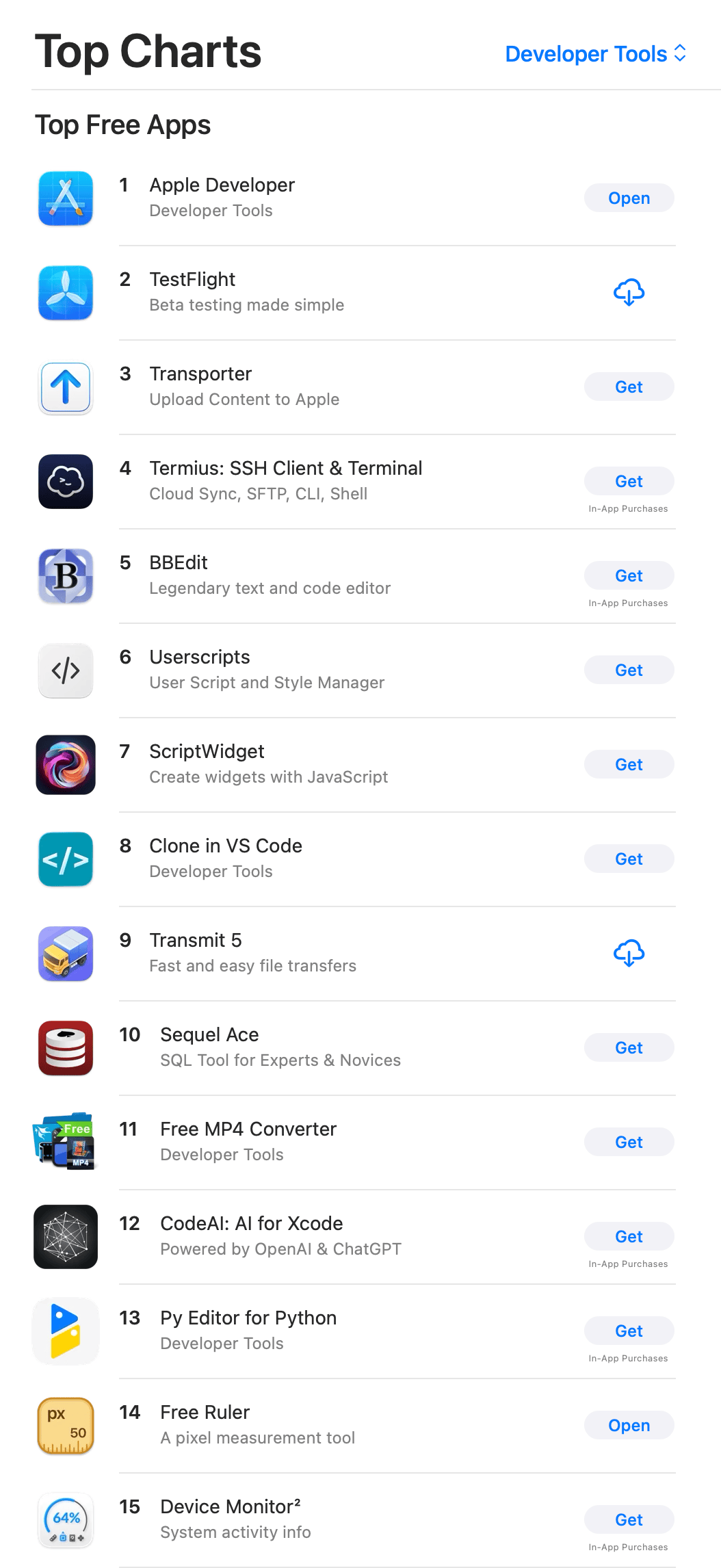 Free Ruler is #14 in the Mac App Store