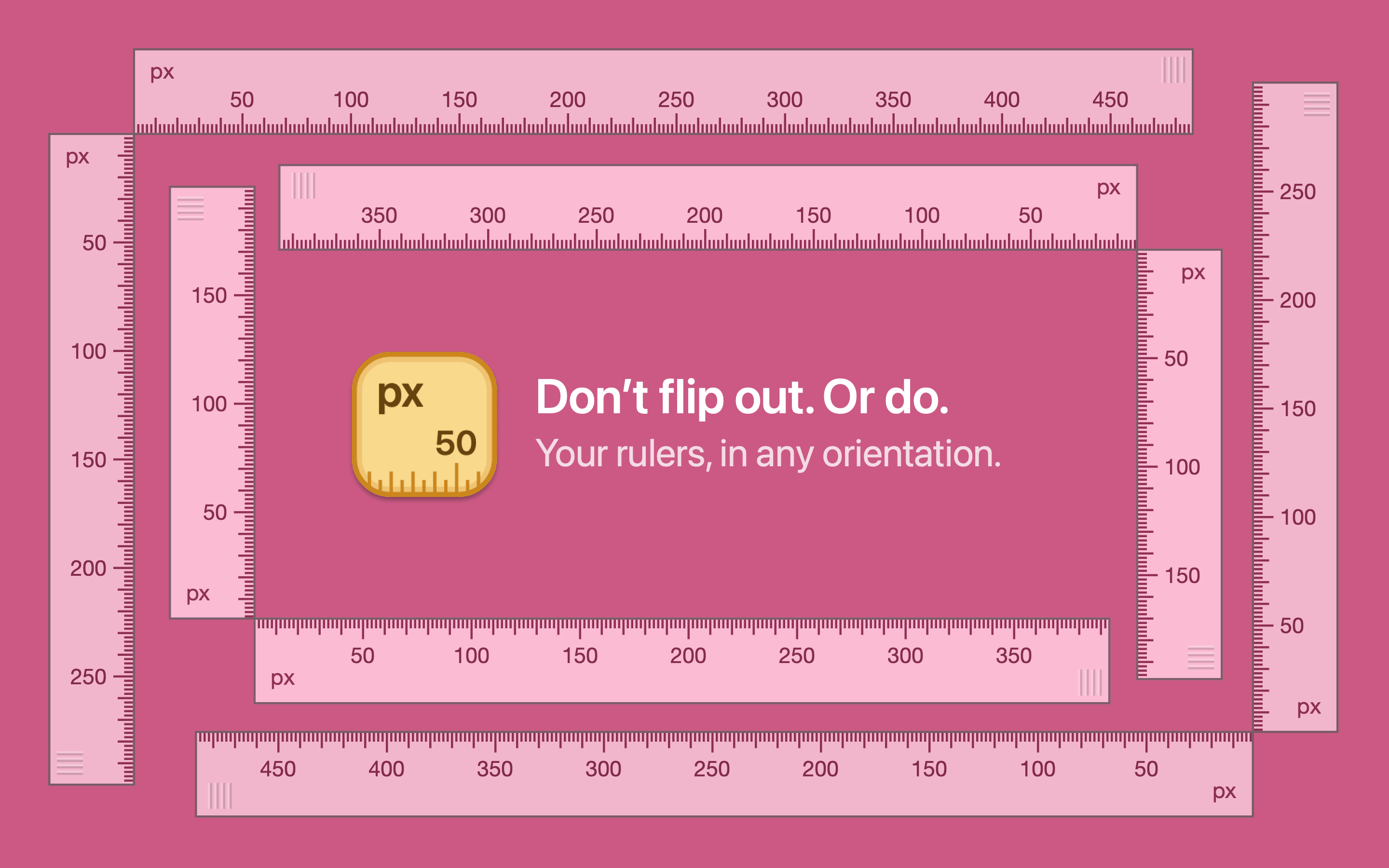Free Ruler with flipping