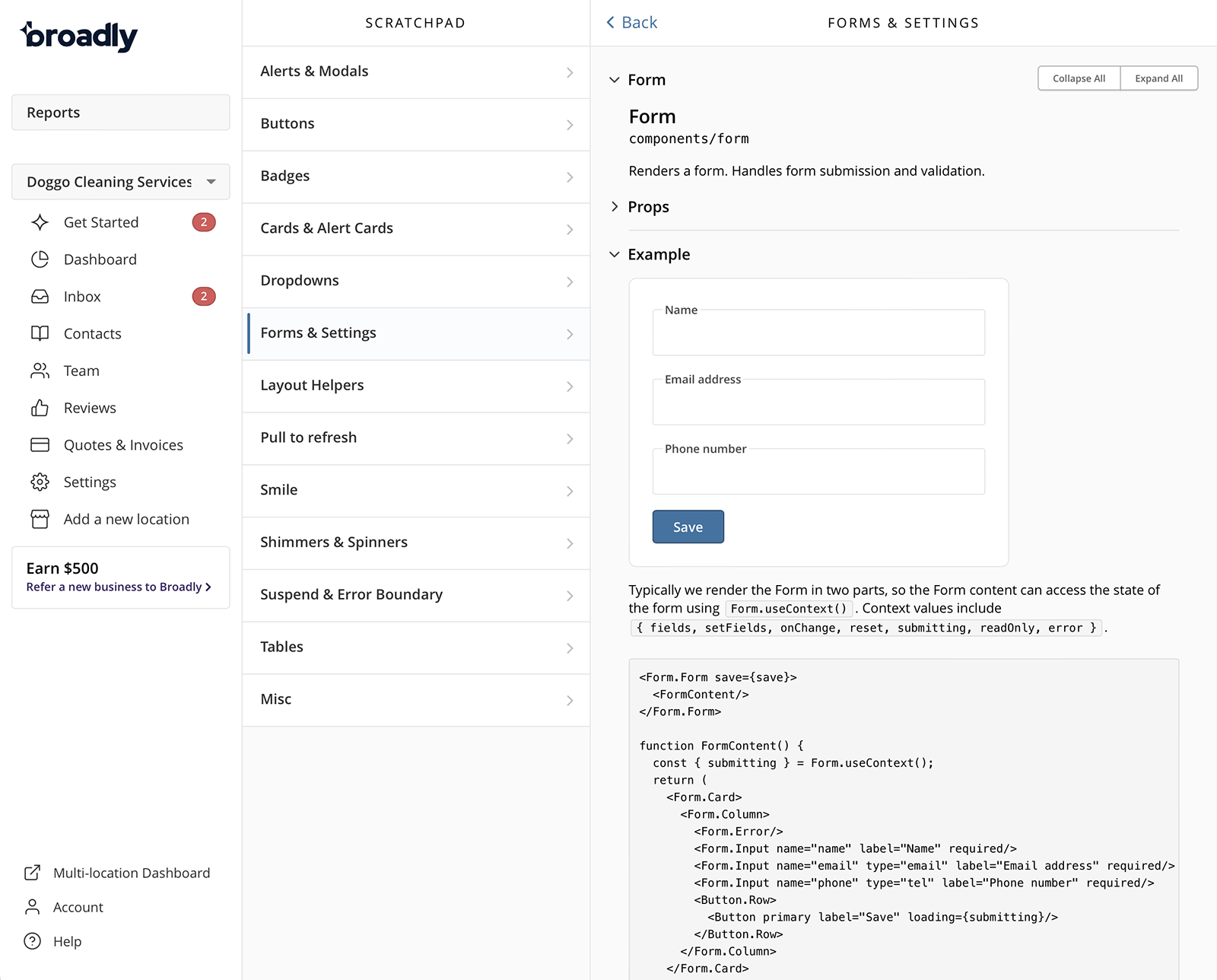 scratchpad-forms